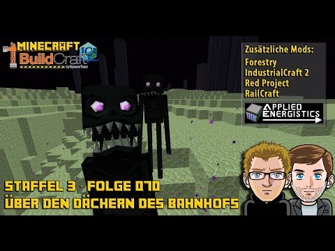 Let´s Play Buildcraft [HD+] S03E070 - Über den Dächern des Bahnhofs