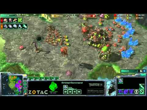 coL.MVP`Keen(T) v coL.MVP`Monster(Z) - G1 - Shattered Temple - ZOTAC 25