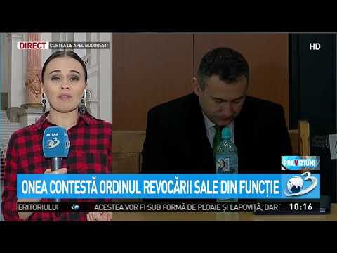 Lucian Onea contestă ordinul revocării sale din funcție