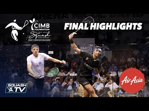 Squash: Asal v El Sirty - WSF World Junior Champs 2019 Men's Final Highlights