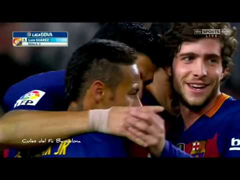 FC Barcelona vs Athletic Bilbao  6-0  All Goals & Highlights - 2015-16
