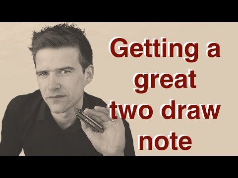 Harmonica 2 draw problem SOLVED (Two Minute Tips #1)