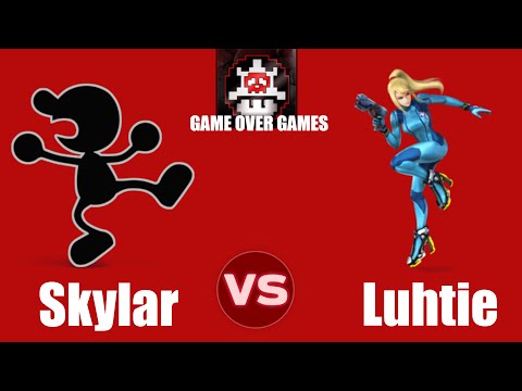 Skylar (G&W) VS Luhtie (ZSS) - Game Over Games - SSB4 Singles