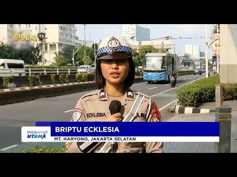 NTMC - PANTAUAN ARUS LALU LINTAS DI  MT. HARYONO, JAKARTA SELATAN
