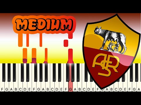 ROMA ROMA ROMA PIANO TUTORIAL+ SPARTITO GRATIS - INNO ROMA - ANTONELLO VENDITTI PIANO COVER