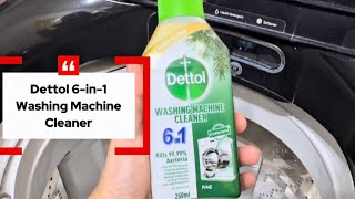 How to Keep Your Washing Machine Clean & Fresh with Dettol 6-in-1 Washing Machine Cleaner