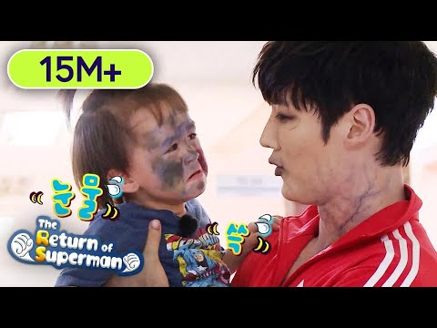 William and Bentley meet the star of Zombie Detective, Choi Jin Hyuk [The Return of Superman Ep 345]