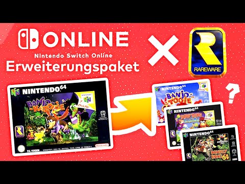 MEHR RARE Spiele in N64 Nintendo Switch Online? Donkey Kong 64, Diddy Kong Racing & mehr