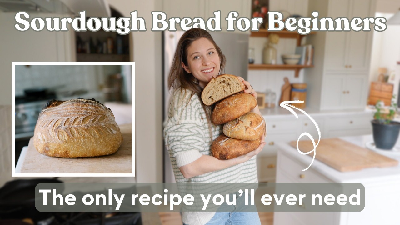Sourdough Bread for Beginners | Best NO KNEAD Bread of Your Life