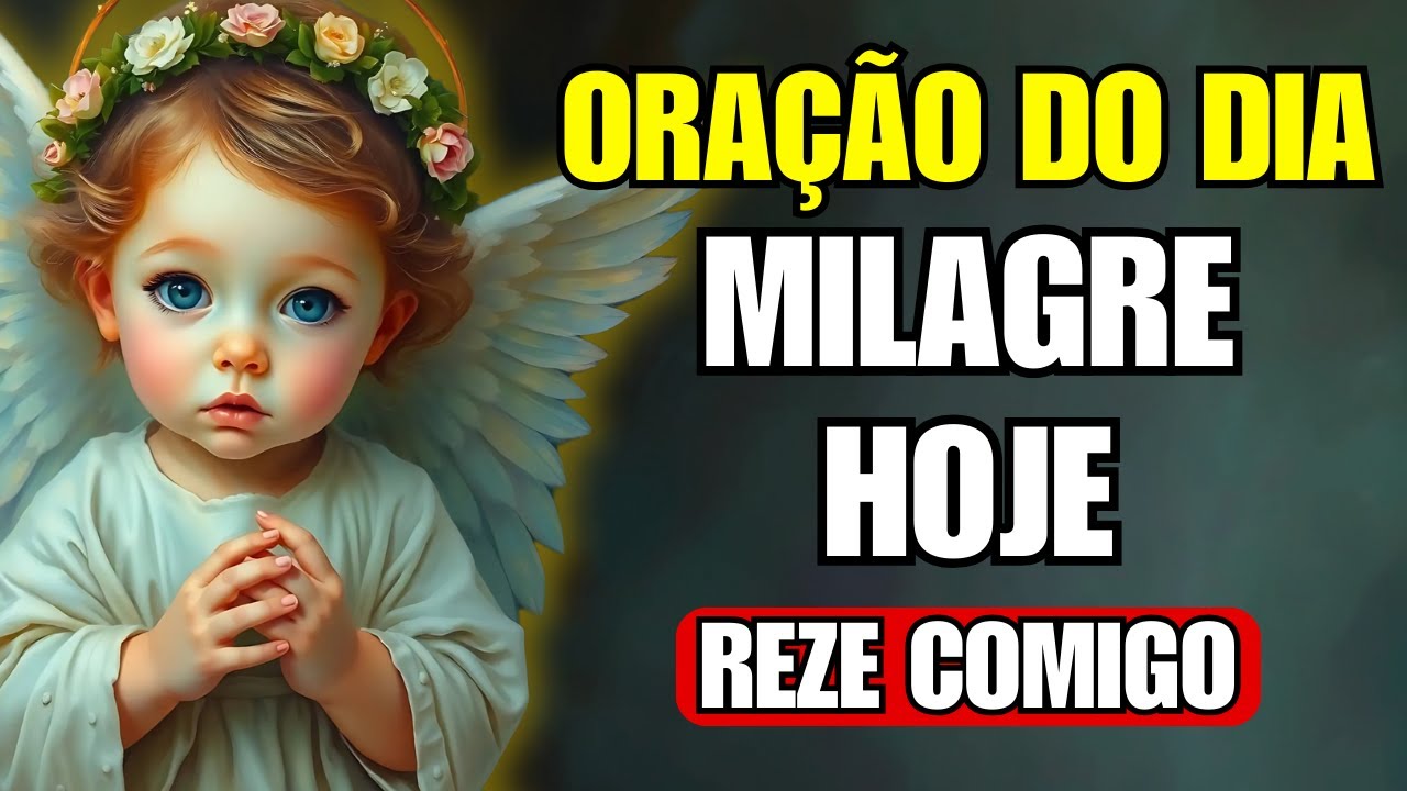 Seu MILAGRE Vem HOJE com a Ajuda do Seu Anjo da Guarda - Reze Comigo