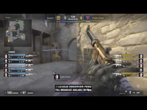 ELEAGUE Season 1 | Flusha vs Faze | ACE