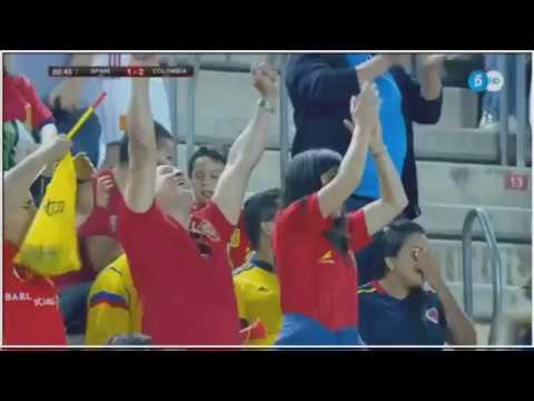 Alvaro Morata Gol | España 2 vs Colombia 2 - Amistosos Internacionales 2017