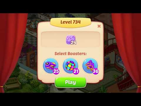 Homescapes Level 734