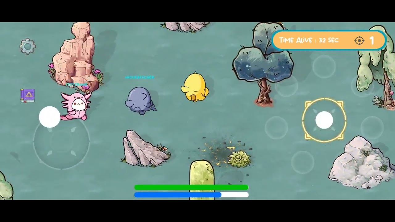 Meow Meow Wizard Arena gameplay!