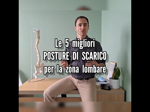 Le 5 migliori POSTURE DI SCARICO per la zona lombare