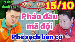Cờ tướng Lại Lý Huynh vs Vương Hạo phế sạch bàn cờ dùng 4 chốt đánh 1 xe