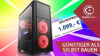 DIESER 1000€ GAMING PC von CSL ist GÜNSTIGER als Selbstbau! Trotzdem schlecht? #KreativeFragen 124