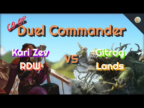 Kari Zev RDW vs. Gitrog Lands [Duel Commander/CO-OP-EDH] - Magic the Gathering