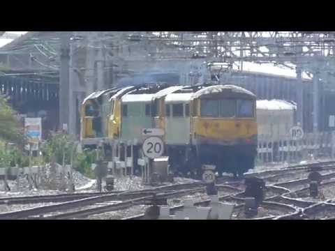 FL Class 86 No's. 86622 + 86639 + Class 70 No. 70016 on 0Y00 Crewe BH - Crewe CS on 24.07.14 - HD