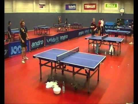 Timo Boll   Vorbereitung auf die EM 2011 in Danzig