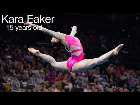 Kara Eaker - Amazing 15 year old gymnast! (Sr. Elite)