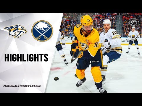 NHL Highlights | Predators @ Sabres 12/12/19