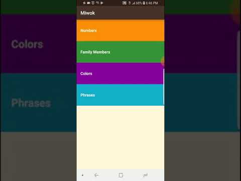 Miwok language application