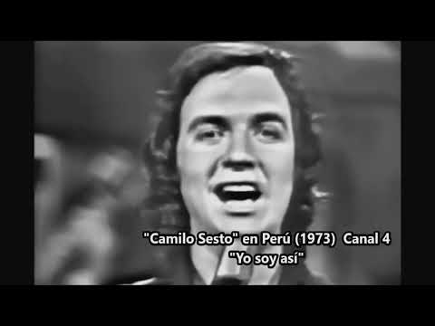 Camilo Sesto - Actuación 1973, Perú [REMASTERED HD 60FPS]