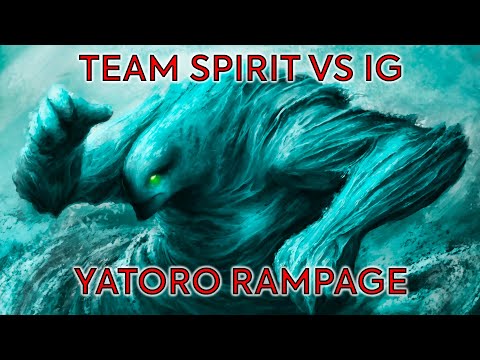 Team Spirit vs IG. Yatoro Rampage. The International Dota 2