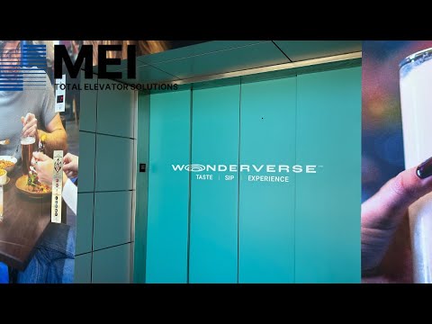 MEGA VIDEO: LOUD & HUMONGOUS MEI Hydraulic Elevator | Wonderverse | Oakbrook Center | Oakbrook, IL