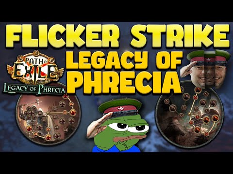OUR STARTER BUILD IN LEGACY OF PHRECIA 2.0 LEAGUE - FLICKER STRIKE - PATH OF EXILE 1