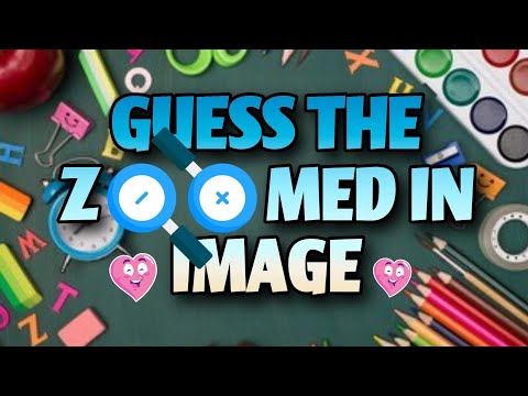 Guess The Zoomed In Image | Guessing Game | Keziah's TV