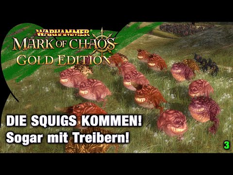 ORKS & GOBLINS KAMPAGNE 03! DIE SQUIGS KOMMEN! Warhammer Mark of Chaos