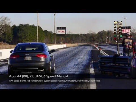 APR Stage 3 B8 A4 Quarter Mile