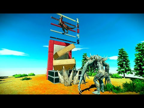 Super Jump with Scourge Tournament - Animal Revolt Battle Simulator