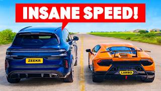 Lambo Huracan Perf v Zeekr 8X: DRAG RACE thumbnail
