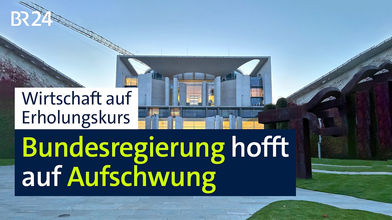 Herbstprojektion: Bundesregierung hofft auf Wirtschaftsaufschwung | BR24