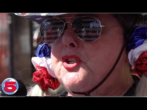 Hollywood Antivax Rally