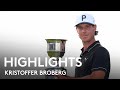 Kristoffer Broberg Breaks Down After Gutsy Victory Winning Round Highlights 2021 Dutch Open