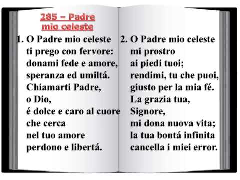 285 Padre mio celeste - Innario Chiesa Cristiana Avventista dl Settimo Giorno 2014
