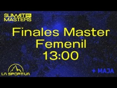 FINAL SUMMIT MASTERS by MAJA Categoria MASTER Femenil | PICO NORTE 2025