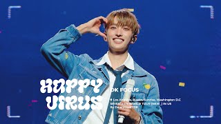 Download lagu [4K] SEVENTEEN [NEW_] WORLD TOUR IN US 미주투어  'HAPPY VIRUS'- 세븐틴 도겸 DK 직캠 Focus 교차편집 mp3