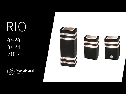 Світильник вуличний Nowodvorski 4424 Rio E27 2x40W IP54 Bl