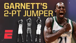 Kevin Garnett’s silky jumper helped pave the way for the NBA&#39;s modern stretch bigs | Signature Shots