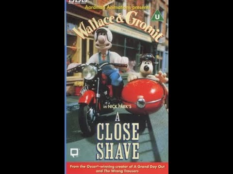 Wallace And Gromit: A Close Shave but it's restored and in reverse