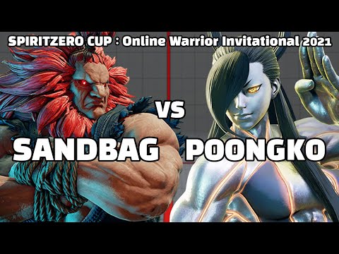 SFV - Online Warrior Invitational 2021 [sandbag Akuma VS Poongko Seth]