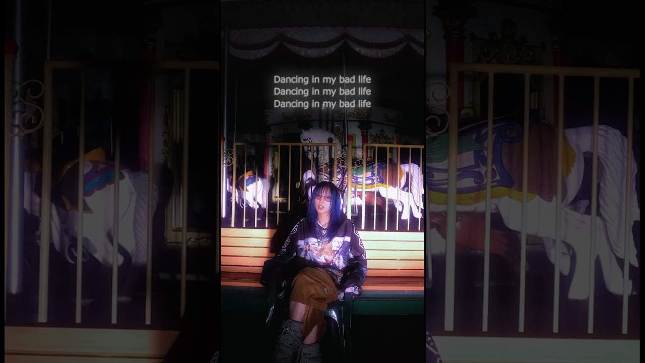 Dancing in my bad life(feat.CLAN QUEEN)🎠💜🖤#muque#band#music🎥菊之介（kikunosukeyamashita）