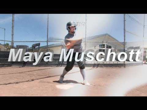 2020 Maya Muschott First Base Softball Skills Video - Easton Preps