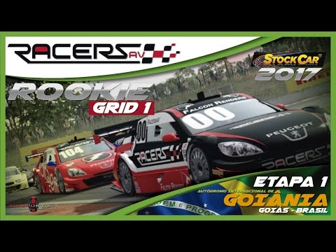 Racers AV | Stock Car Rookie | Grid 01 | Etapa 01/12 | Goiânia-GO