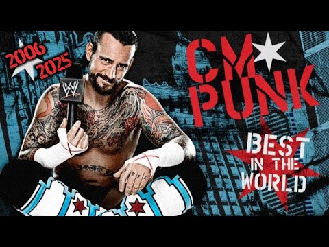 All Of CM Punk WWE PPV Match Card Compilation (2006 - 2025) With AEW